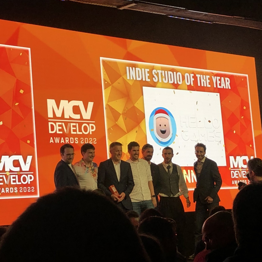 A photograph from the MCV Develop Awards